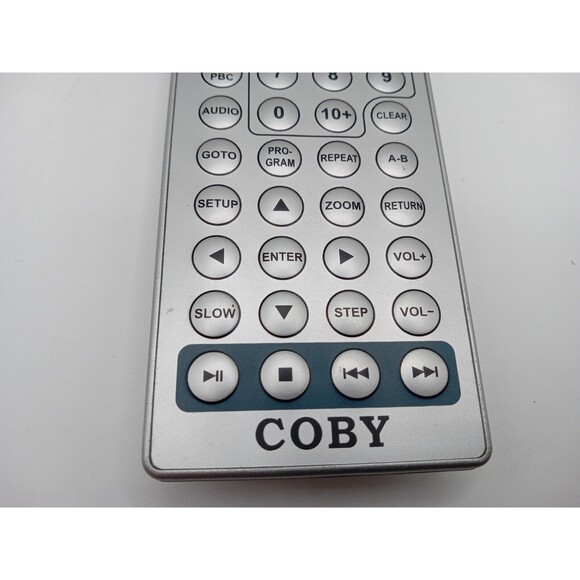5/$25 COBY IECR03 DVD Player Video Audio Remote Control  DVD719 EUC - Picture 2 of 5